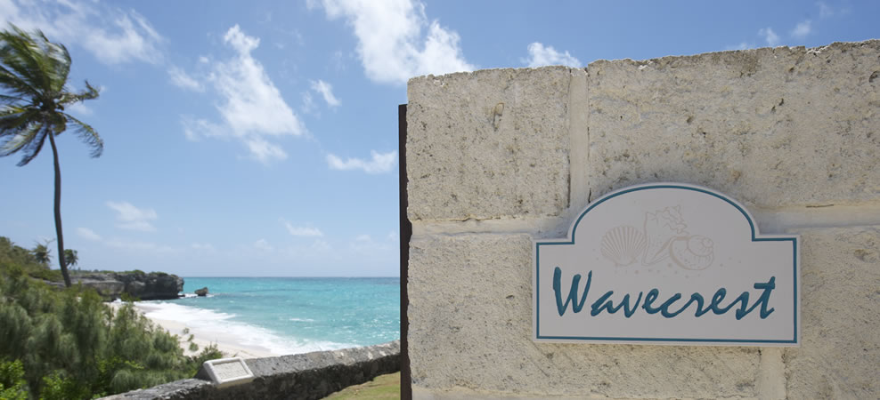 photo of wavecrest welcome sign